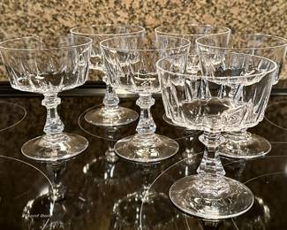 (6) Champagne Coupes