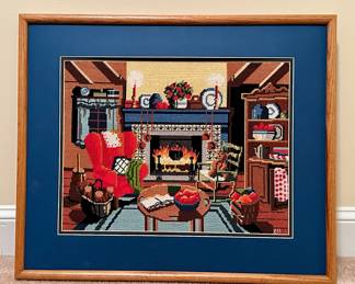 Framed Needlepoint