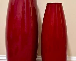 (2) Pier 1 Vases