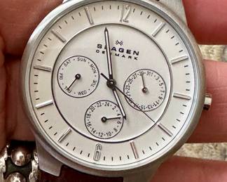 Skagen Denmark Watch (brown band)