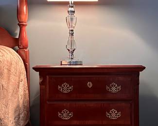 (2) Three Drawer Nightstands