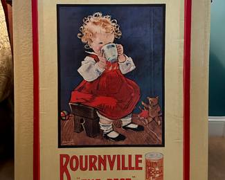 Bournville "The Best" Stretched Canvas Advertising Print