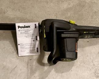 Poulan Electric Chain Saw