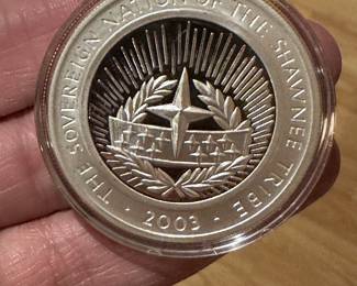 Silver Coin - The Sovereign Nation of the Shawnee Tribe