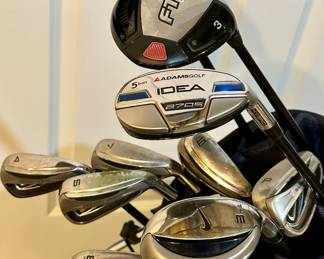 Assorted Golf Clubs