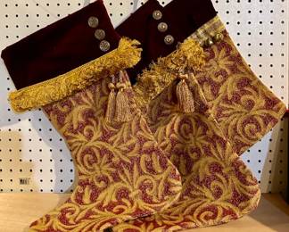 (3) Handmade Christmas Stockings