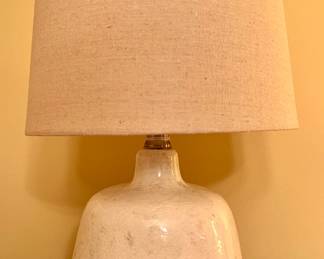 (2) Textured Table Lamps