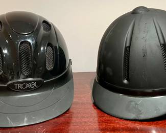 (2) Troxel Riding Helmets