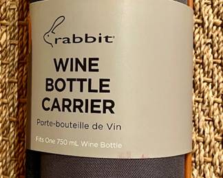 New Rabbit Wine Bottle Carrier