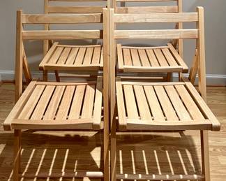 (4) Folding Chairs