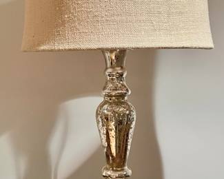 Pottery Barn Mercury Glass Lamp