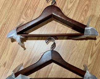 (20) StorageWorks Wooden Hangers