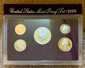 U.S. Mint Proof Set - 1993
