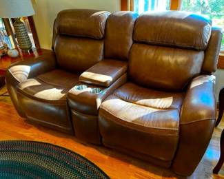 Brand new Leather 2-seater Recliner