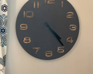 Crate & Barrel Clock