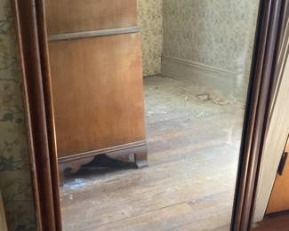 Big Wood Frame Mirror