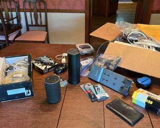 Assorted Electronics, Cords And More