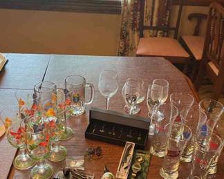 Bar Ware Enough To Create Your Own Bar