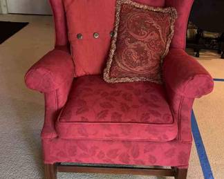 Red Arm Chair