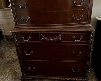 Antique Dresser (2 pieces)