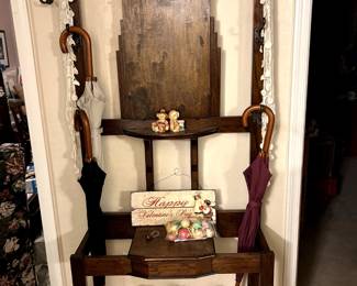 Coat rack/Umbrella Stand (pitcher and basin sold separately)