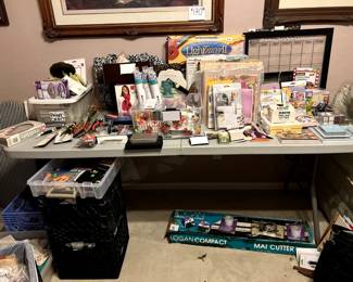 Crafting, sewing, quilting, scrapbooking, jewelry making, 