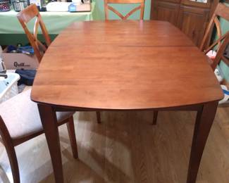One of three sets of dining room tables and chairs. In great shape!