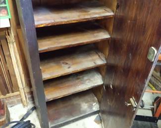 Handmade storage cabinet