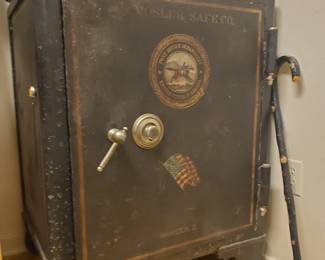 Antique Mosler safe