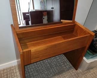 MCM vanity/desk. Top needs minor refinishing