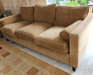 Pair of these cloth sofas