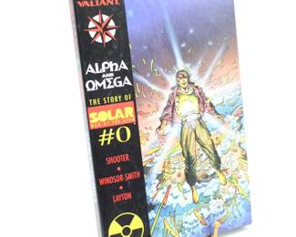 Alpha & Omega: The Story of Solar Man of the Atom #0 Hardcover Comic Book
