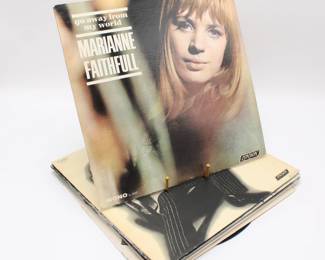 Marianne Faithfull Vinyl Record Bundle (Total of 8)