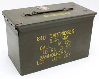 Military Surplus Ammunition Box
