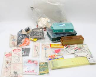 Large Variety of Fishing Tackle
