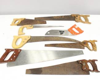 Assorted Saws (Total of 13)
