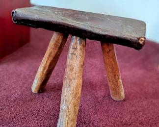 Milking stool 
With original leather seat 
$ 95 