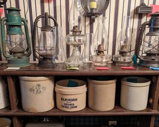 Vintage stoneware crockery