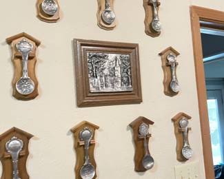 Pewter Zen spoon collection 