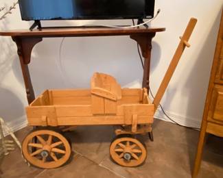 Rustic Coach / Carriage / Wagon replica (SOLID) functional 