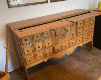 Exquisite Rustic bar / buffet