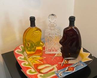 Liquor decanters 