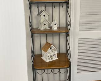 Bakers rack 
21 x 69 x 16