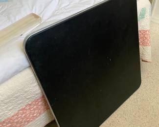 Vintage game table VERY sturdy 
33.5 square x 27 (H)