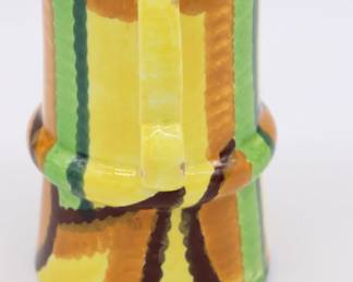 Rare Modernist Eva Zeisel Schramberg Multicolor Art Vase