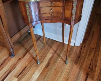 Louie the 14th kidney shaped side table 