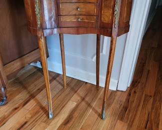 Louie 14th kidney shaped side table 