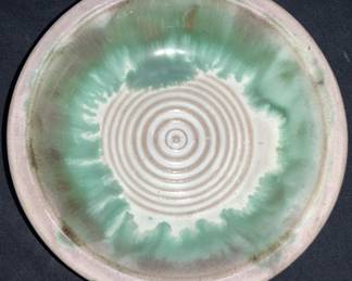 Drip Glazed Ceramic Bowl
