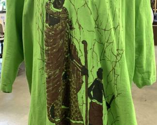 The African Star Cotton Plus Size Tunic
