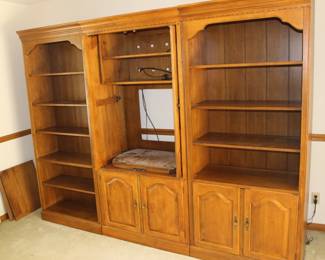 Bookshelves, 3 pieces